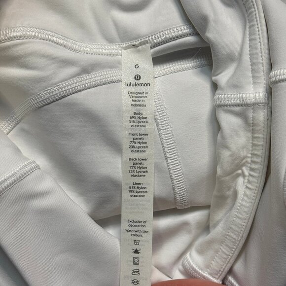 Lululemon Women's All The Right Places Crop II - White - Picture 7 of 10